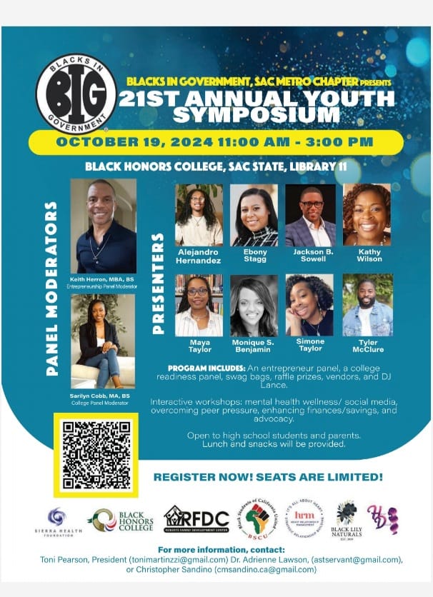 21st Annual Youth Symposium Flyer